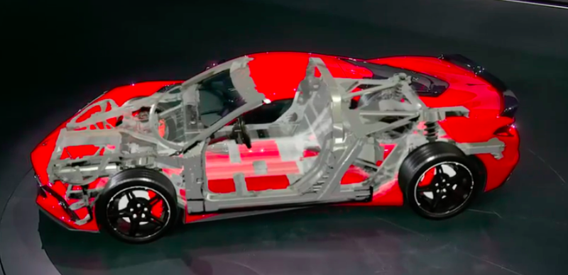 Illustration for article titled Here's A Detailed Look At The 2020 Corvette C8's Impressive Engineering